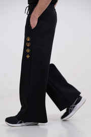 [COMING SOON] BLACK TPS WIDE-LEG SWEATPANTS