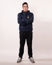 NAVY BLUE TRITON LOGO HOODIE