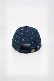 BLUE FULL PRINT BASEBALL CAP