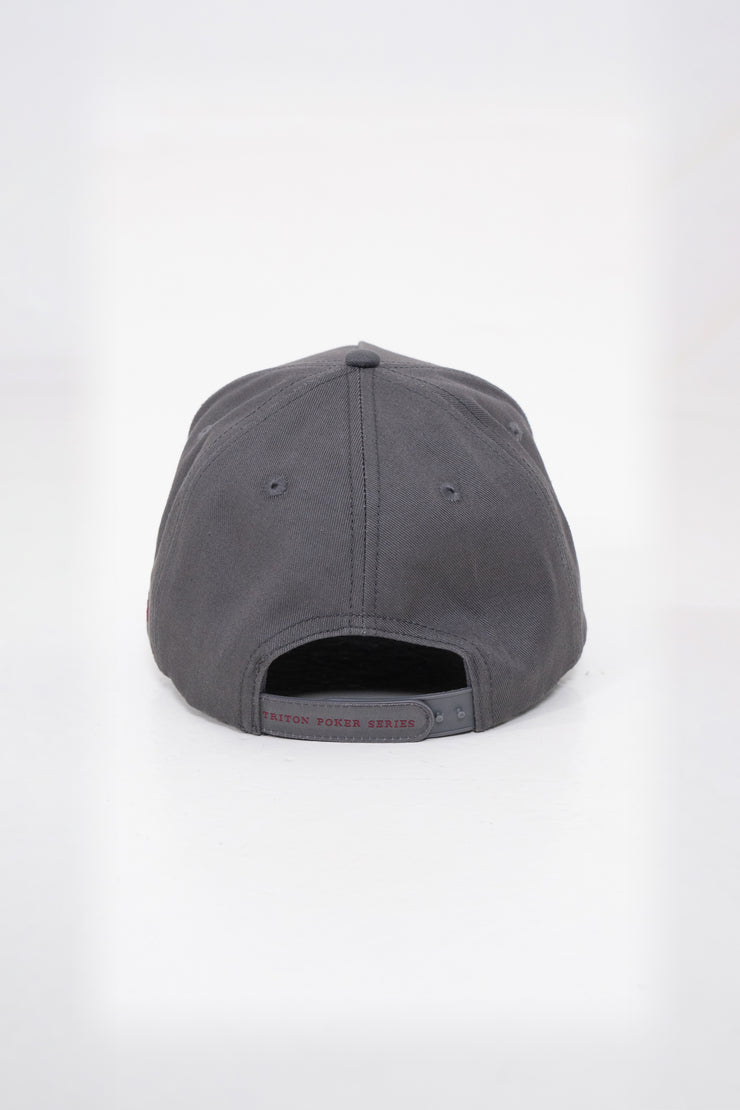 GREY LOGO BASEBALL CAP