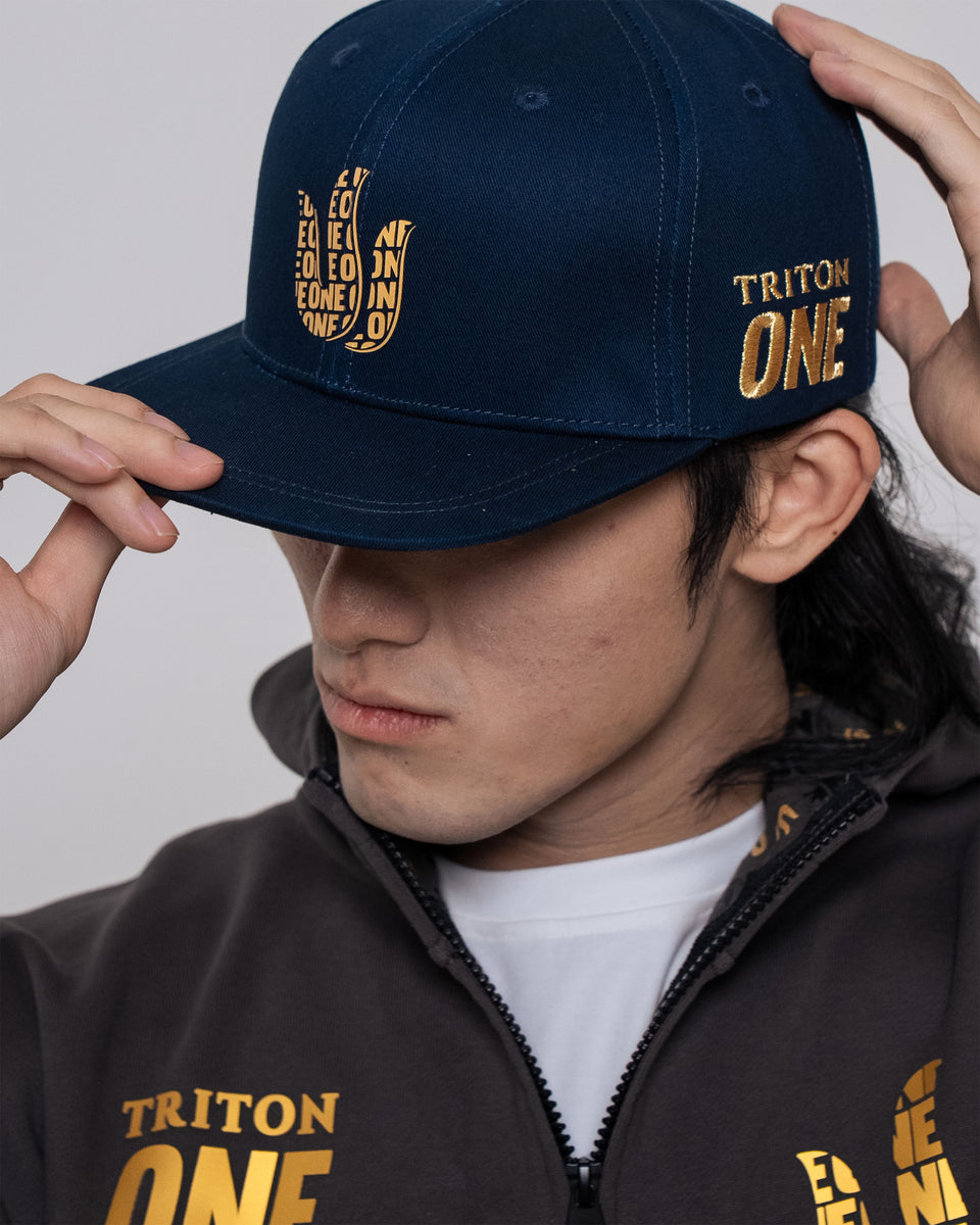 NAVY TRITON ONE SNAPBACK CAP – Triton Series Shop