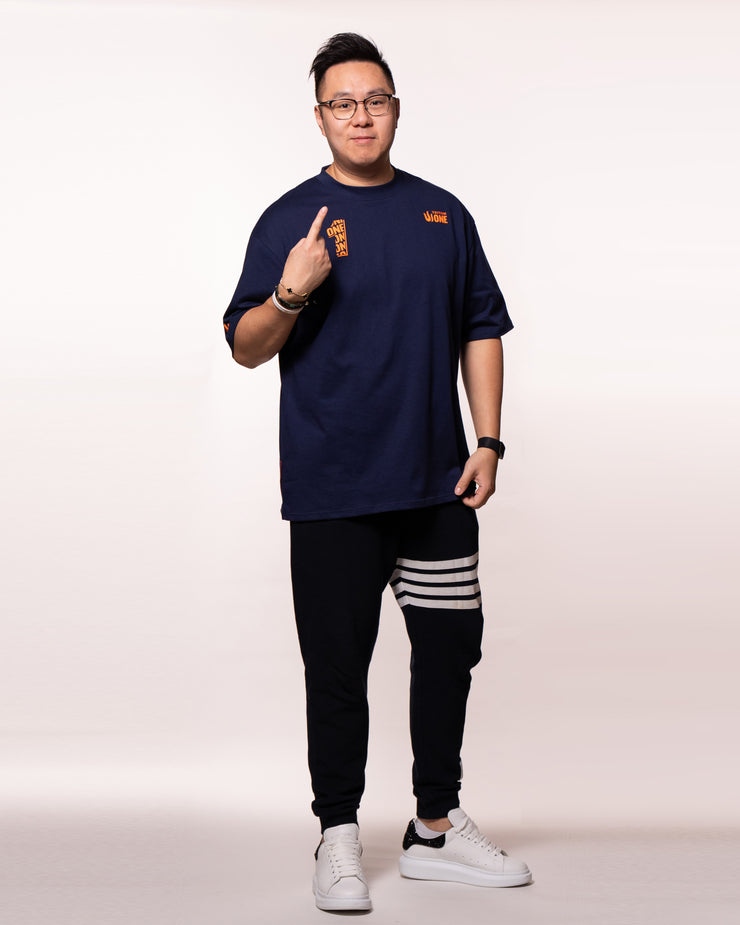 PRE-ORDER TRITON ONE BLUE OVERSIZED T-SHIRT (Last order 20th Sept 2025) (Ship out 20 Oct 2025)