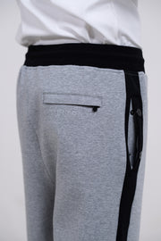 GREY STRAIGHT CUT SWEATPANTS