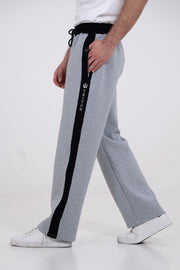 GREY STRAIGHT CUT SWEATPANTS