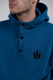 BLUE TRITON LOGO HOODIE