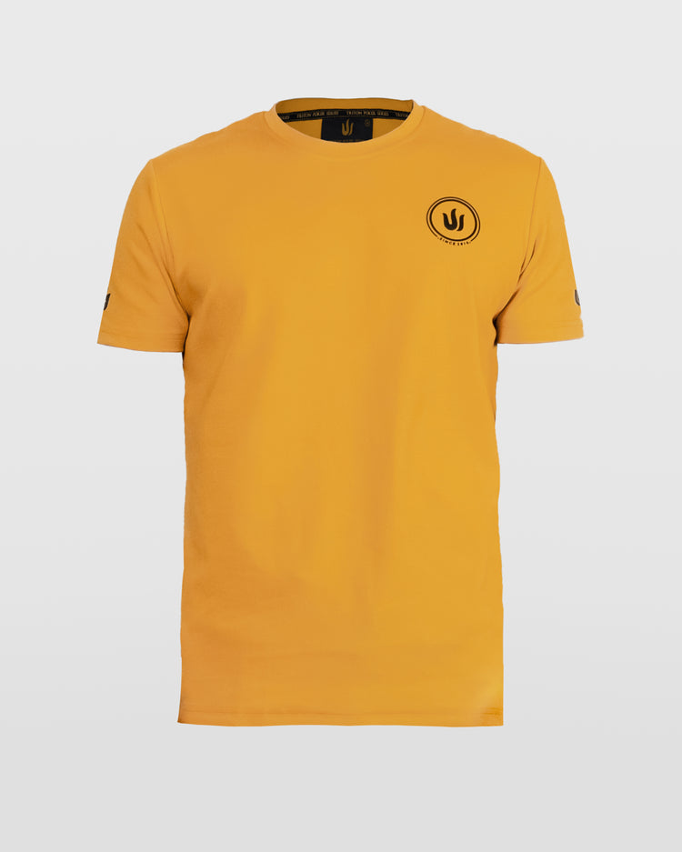 Tシャツ・カットソー COVERNAT Multi Stripe T-Shirt Yellow MUSINSA | COVERNAT Multi Stripe T-shirt Yellow