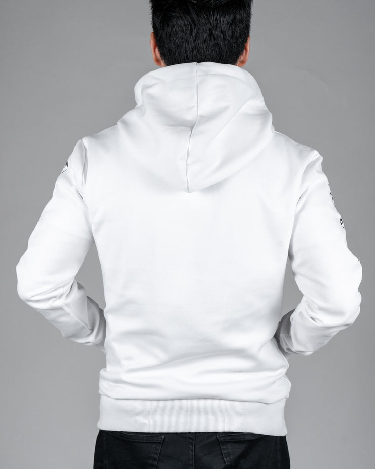 TRITON X JBRW WHITE HOODIE