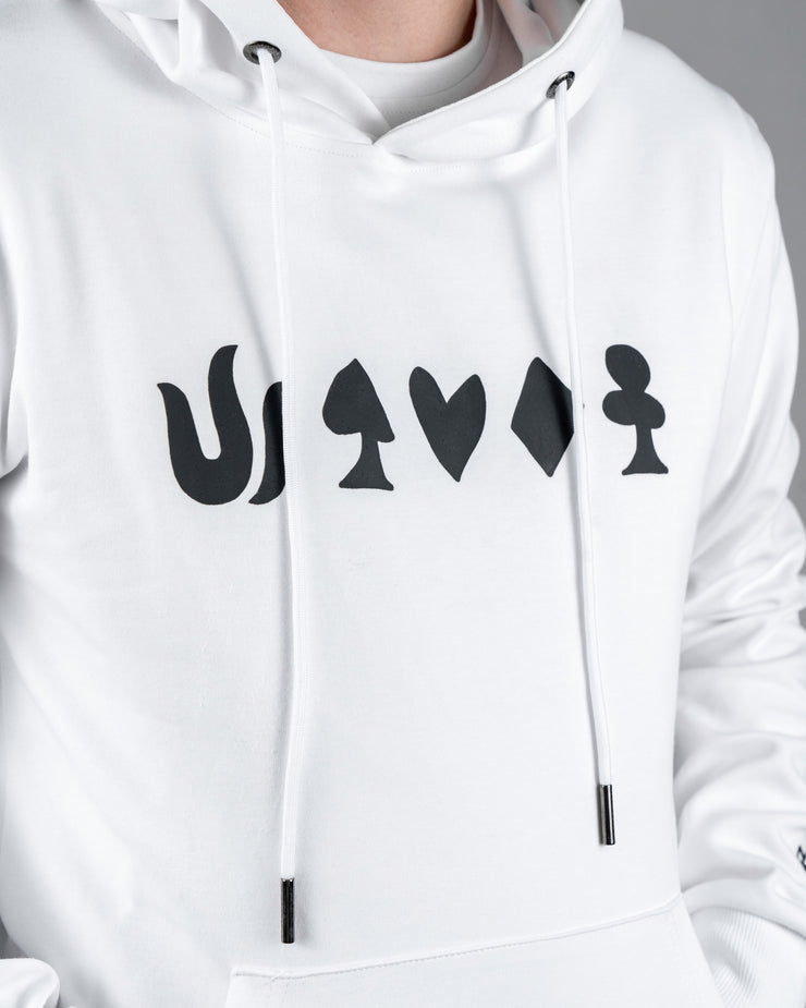 TRITON X JBRW WHITE HOODIE